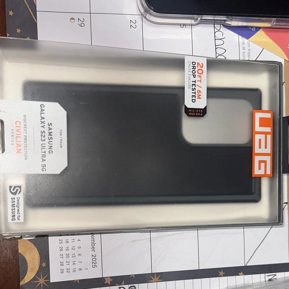 Premium Black and Gray Phone Case for Samsung galaxy s23 Ultra 5g